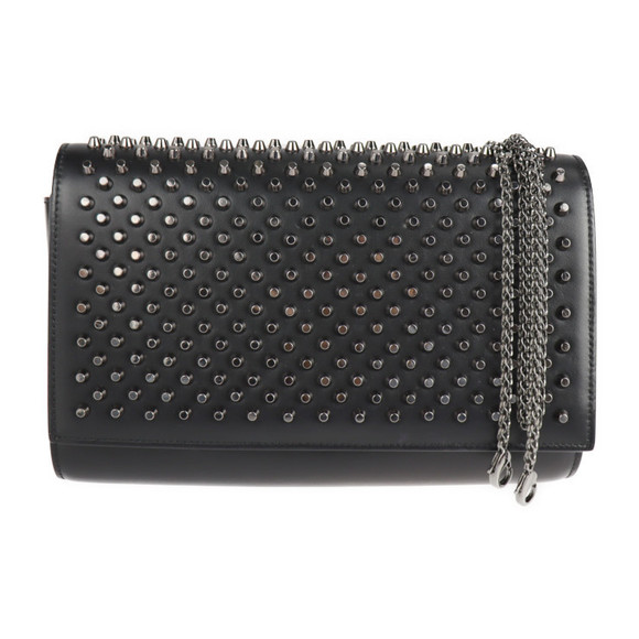 Christian Louboutin Handbags - Christian Louboutin Paloma Clutch Shoulder Bag Leather Black